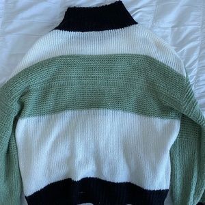 Shein, M, Black/Green/White